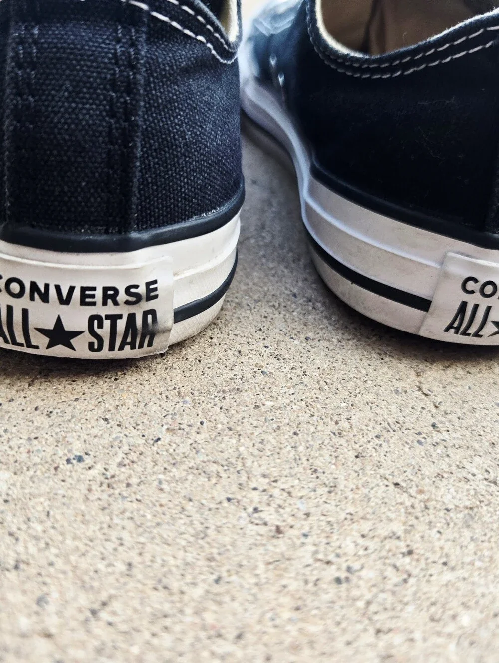 Converse All Star Chuck Taylor Low Top Sneakers Black Kids sz 3